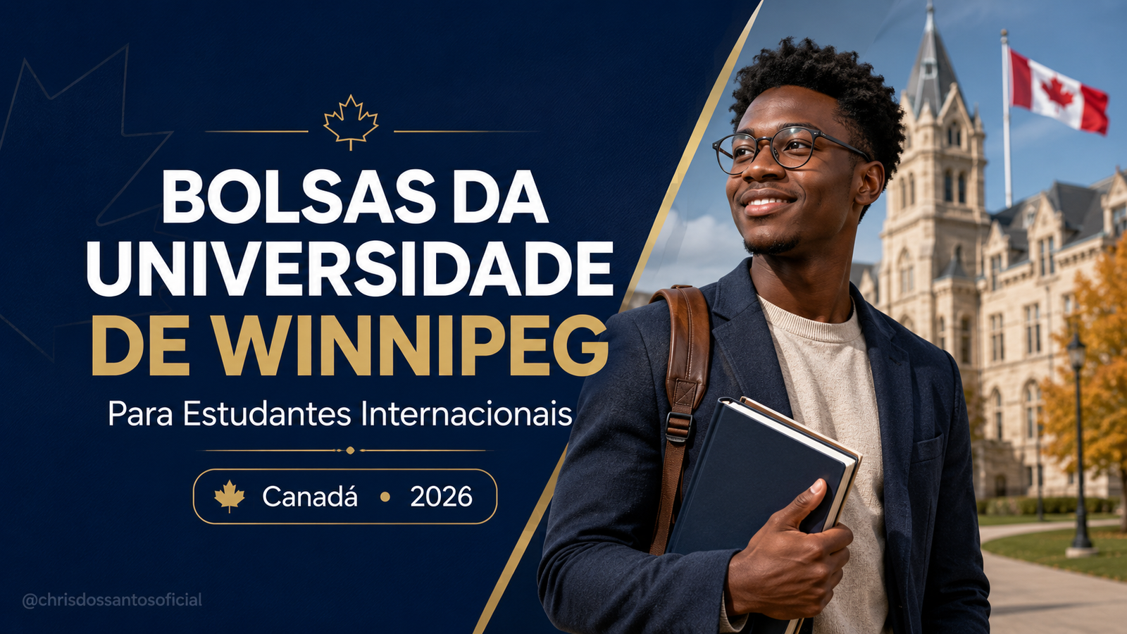 Universidade de Winnipeg oferece bolsas para graduação e pós-graduação no Canadá